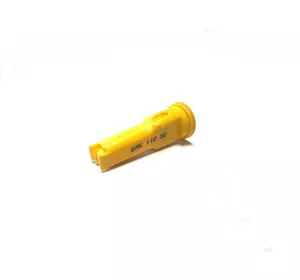 Розпилювач форсунки інжекторний противовітровий 110 02 ( жовтий )