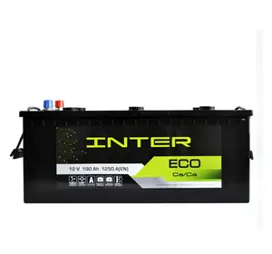 Акумулятор INTER Eco 190Ah 1250A L+ (D5) Акумулятор INTER Eco 190Ah 1250A L+ (D5)
