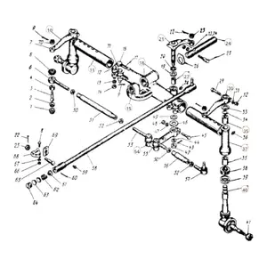 Вісь ЮМЗ передня Вісь ЮМЗ передня