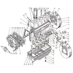 Двигун ЮМЗ (Д-65) Двигун ЮМЗ (Д-65)