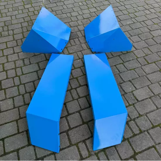 Комплект МТЗ УК крил кабіни сині 80-8404011/20